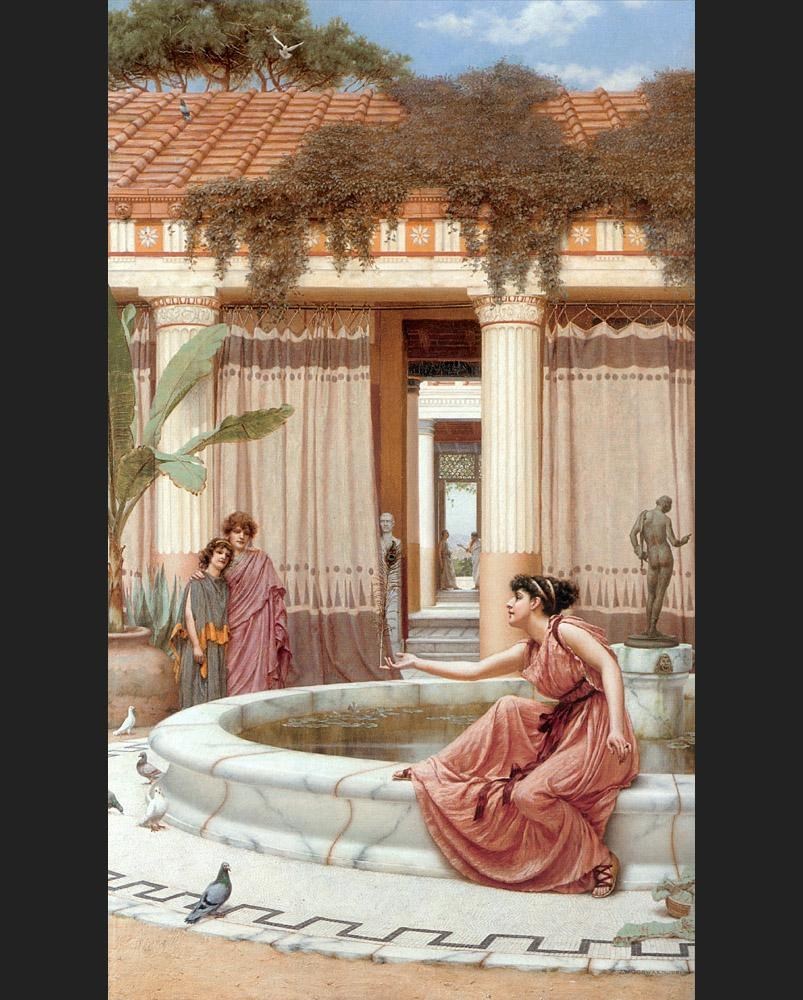 John William Godward Innocent Amusements